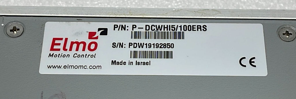 Elmo Motion Control P-DCWHI5/100ERS Servo Drive