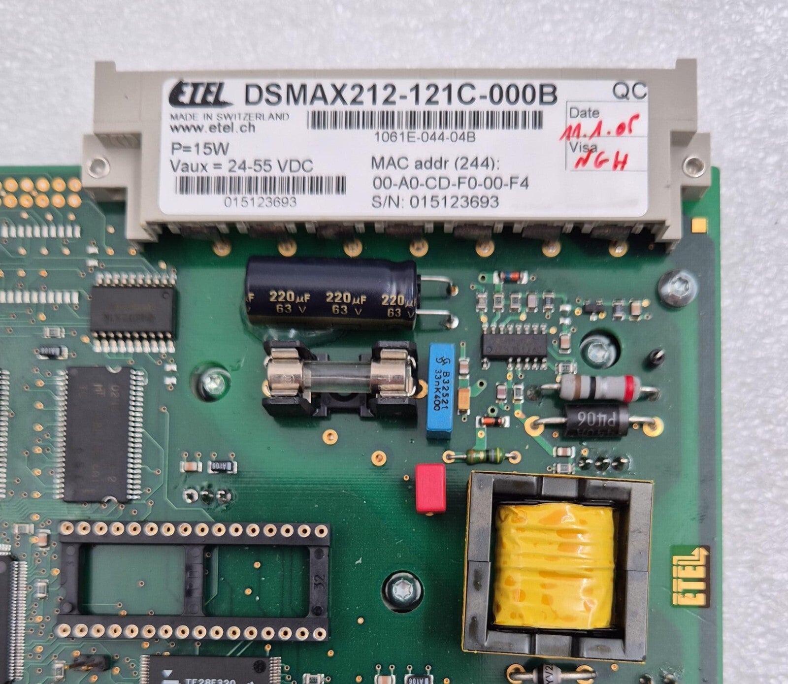 ETEL DSMAX2 DSMAX212-121C-000B Driver Board 1061E-070-01C
