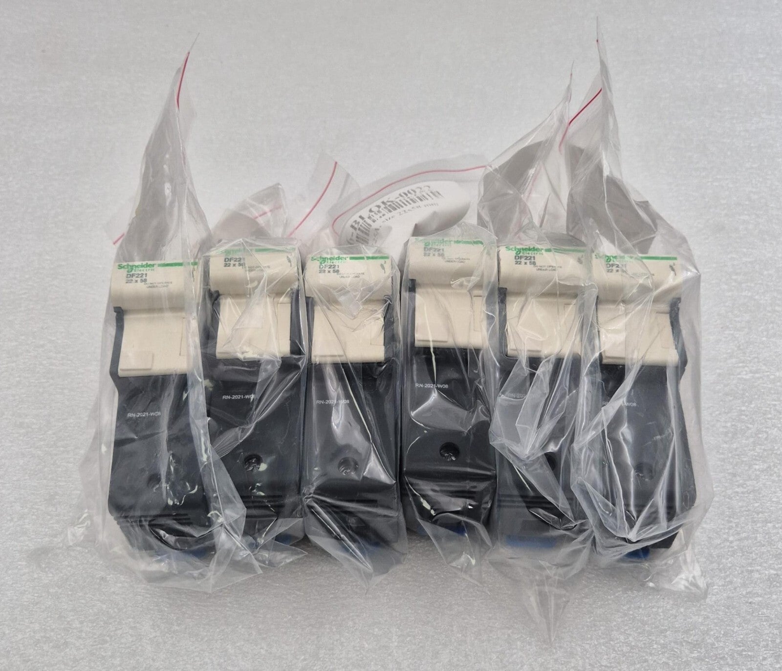 [LOT 6 PCS] SCHNEIDER ELECTRIC DF221 22x58 Fuse Carrier TeSys DF Series 1P 690V