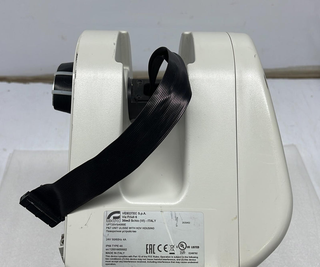 VIDEOTEC Security Camera UPT2SVSA000E P&T Unit type 4x **AS IS