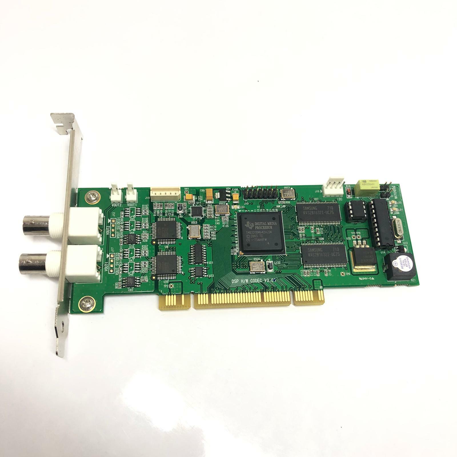 WATCHDOG 240 fps H.264 HD-SDI DVR Card DSP H/W CODEC PCI