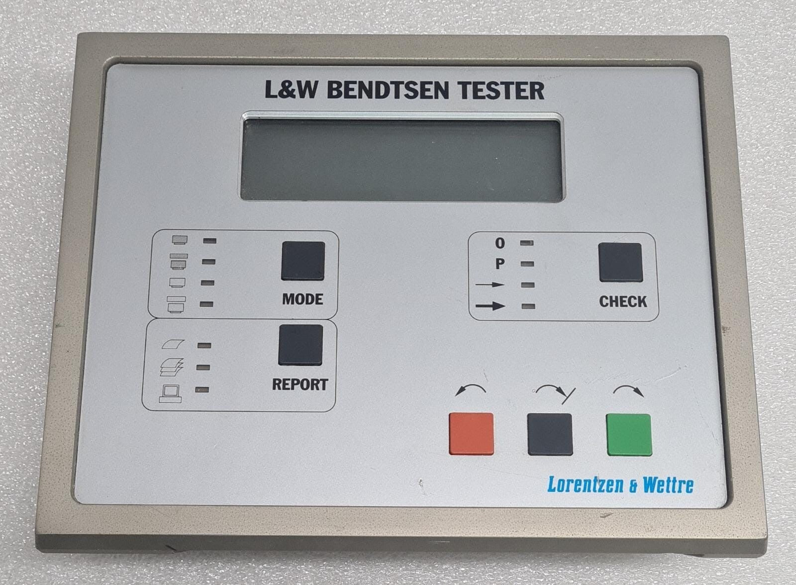Lorentzen Wettre L&W BENDTSEN TESTER SCREEN 30006102 Paper strength testing