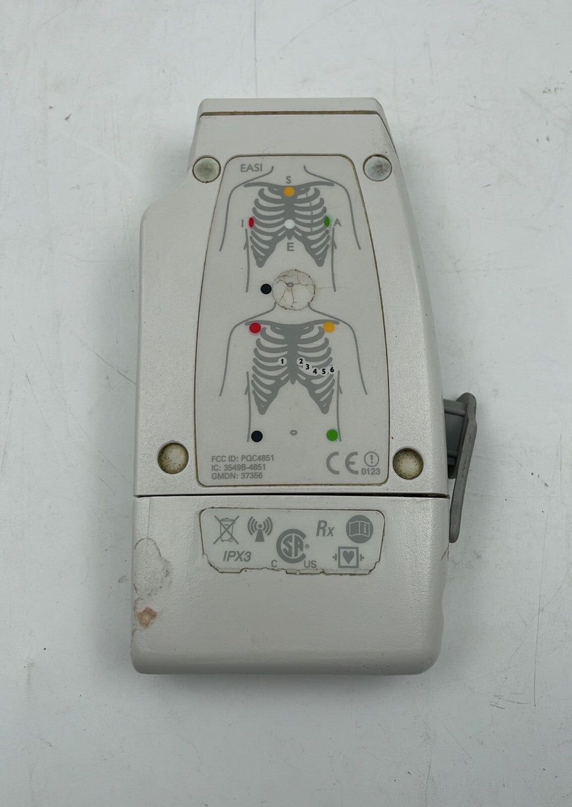 [LOT OF 4] PHILIPS IntelliVue TRx TRx4851A Telemetry transmitter PQC4851 **AS IS