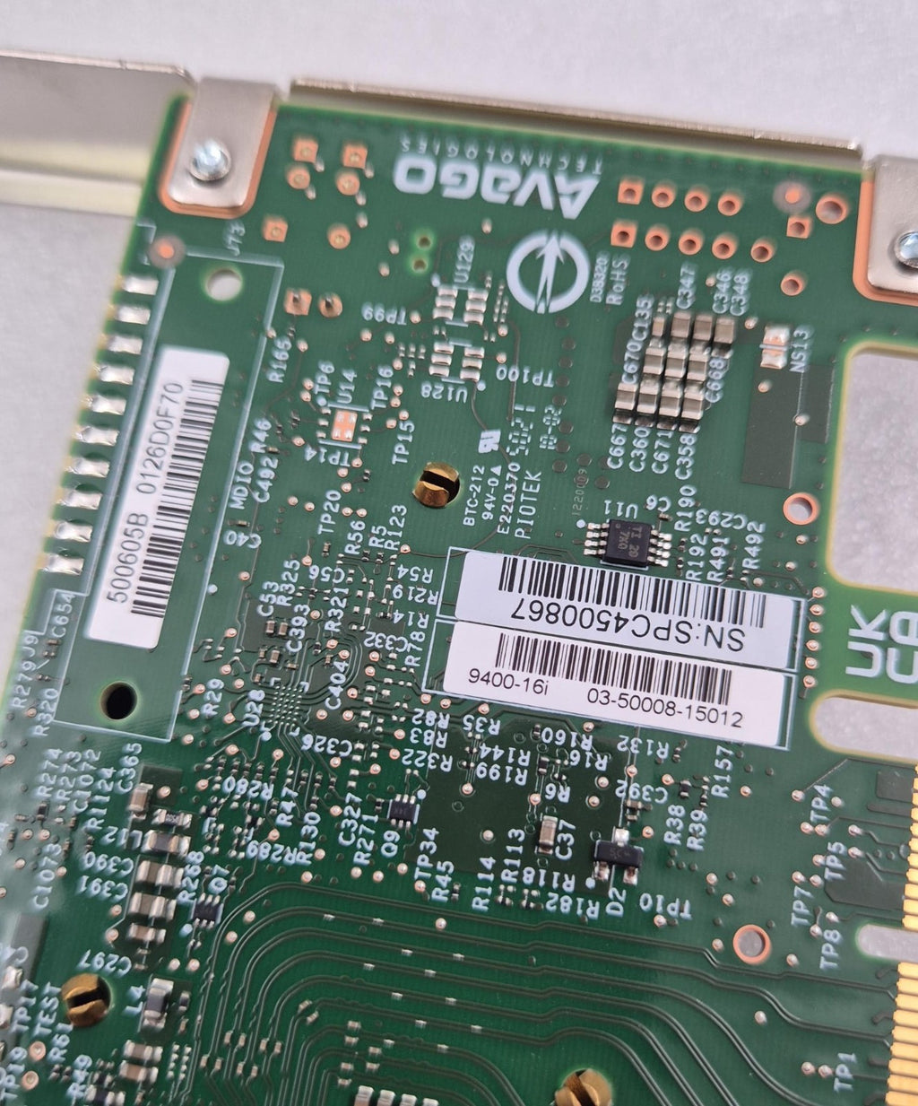 Broadcom AVAGO 9400-16i SATA/SAS/NVME RAID Controller 12Gbps PCIe Card