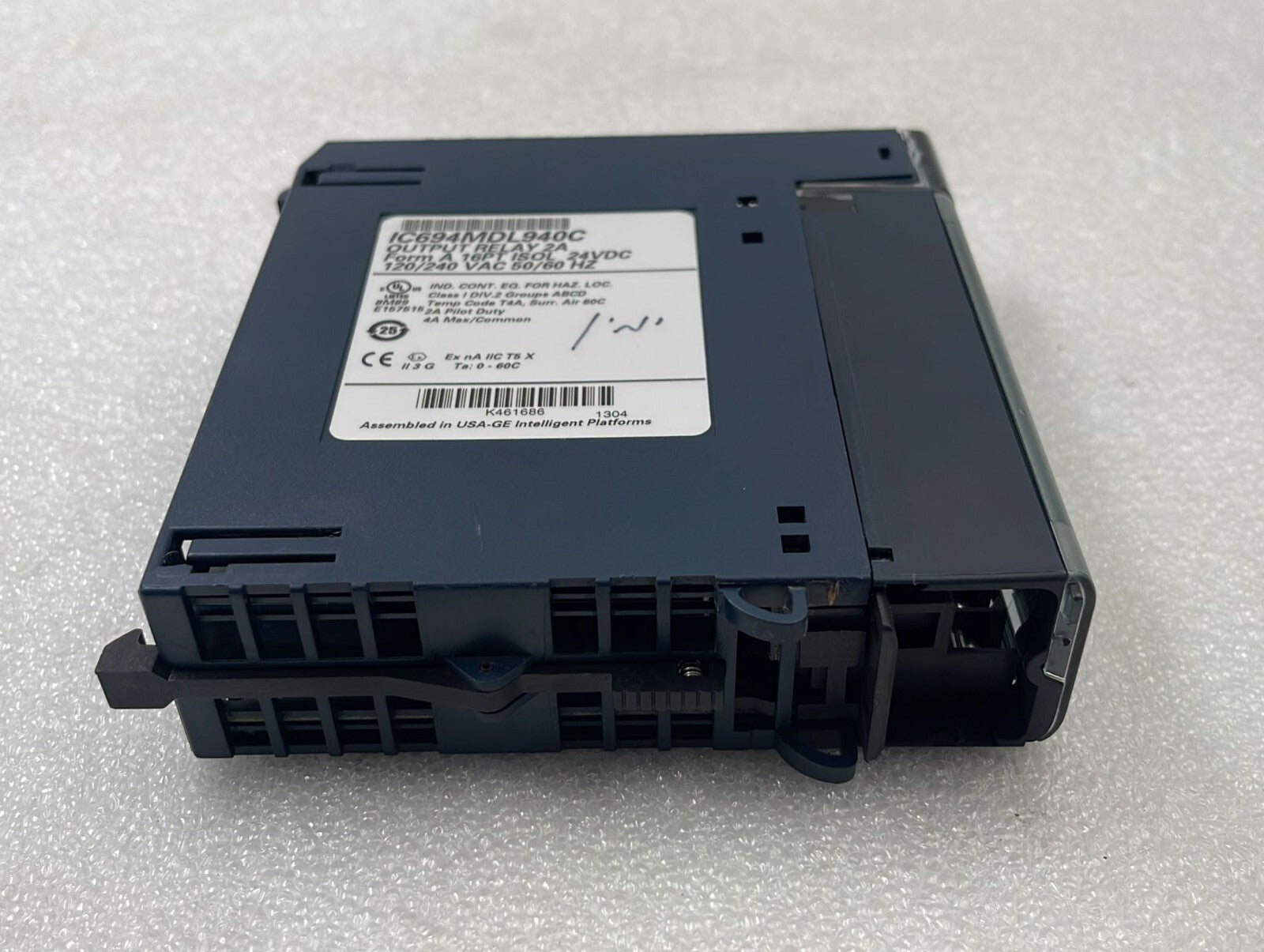 GE Fanuc IC694MDL940C Output Relay 2A From A 16PT ISOL 24VDC 120/240 VAC 50/60Hz