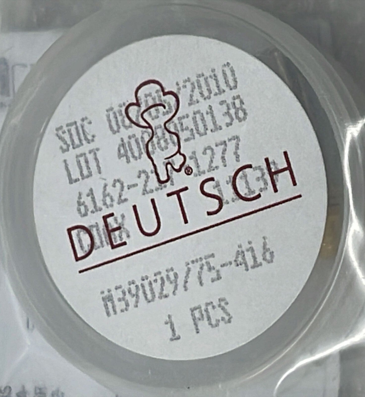 [LOT 5] NEW Sealed - DEUTSCH MIL SPEC CONNECTOR 12 SHLD SOCKET 6162-217-1277