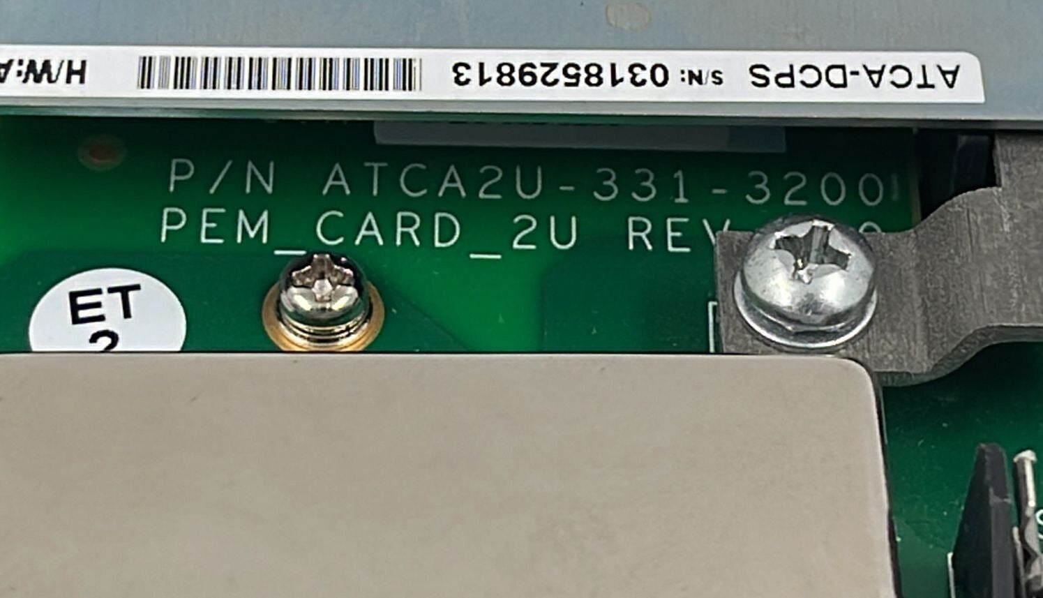 Spare Atca ATCA2U-331-3200 For Arbor networks Atca-sh20