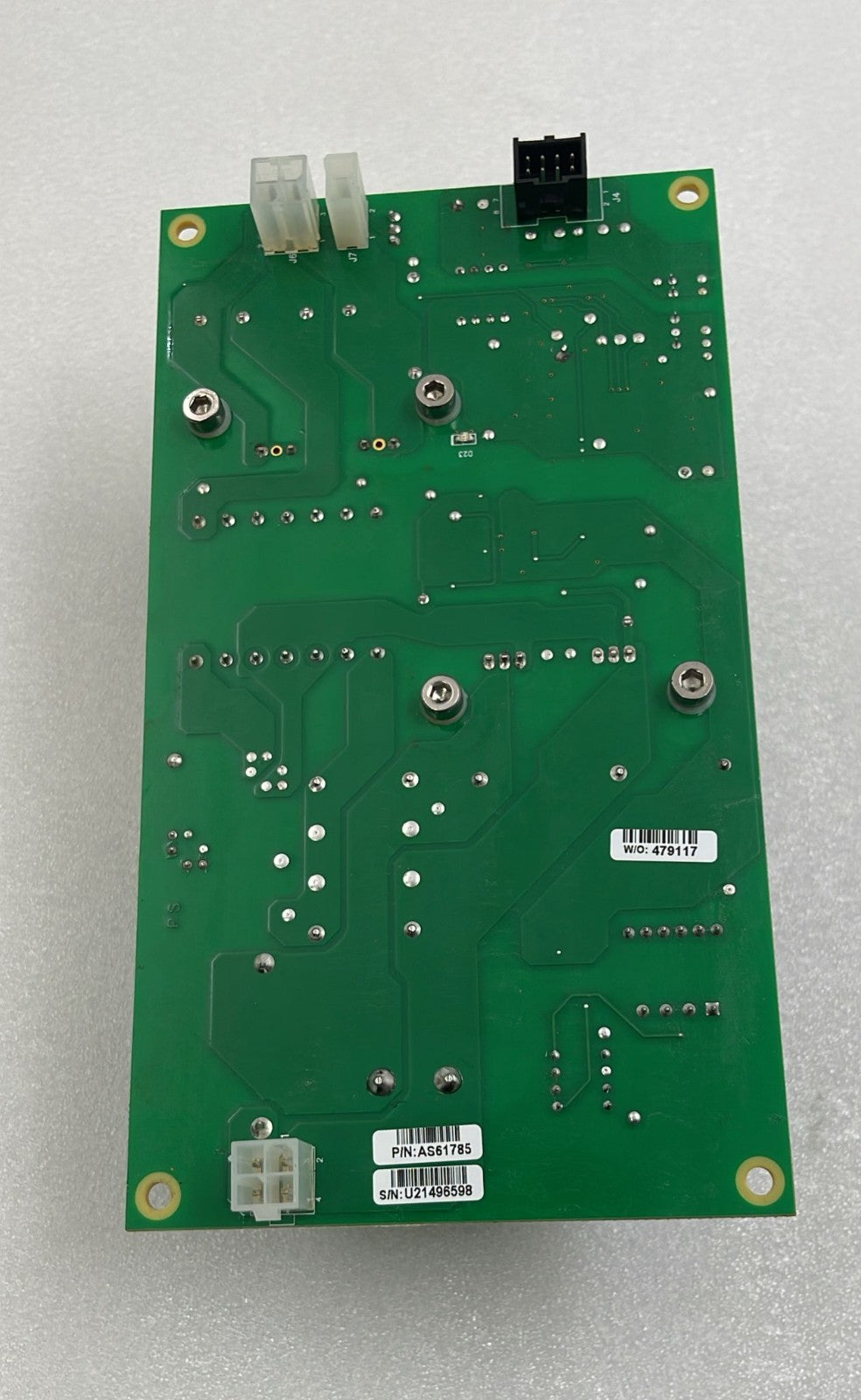 Syneron Candela HV charger PCB bottom side view