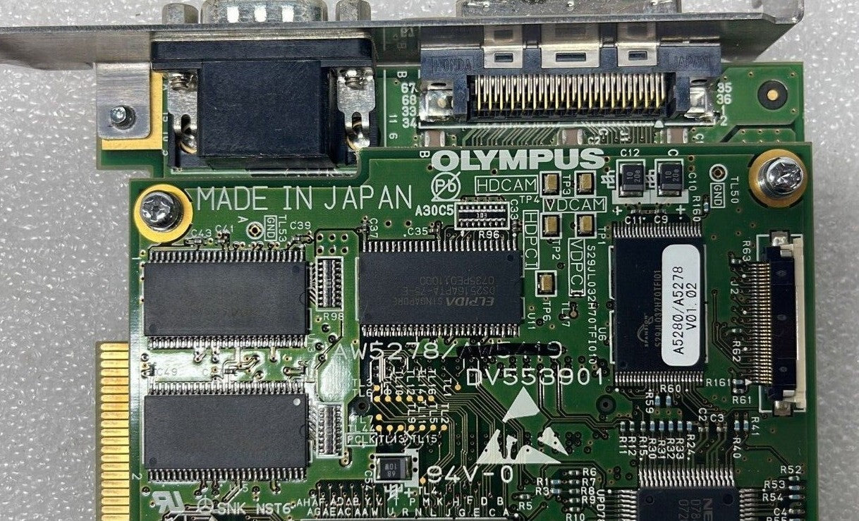 OLYMPUS DP71 T5 AW5278 / DV553901 PCI Interface Card Motherboard
