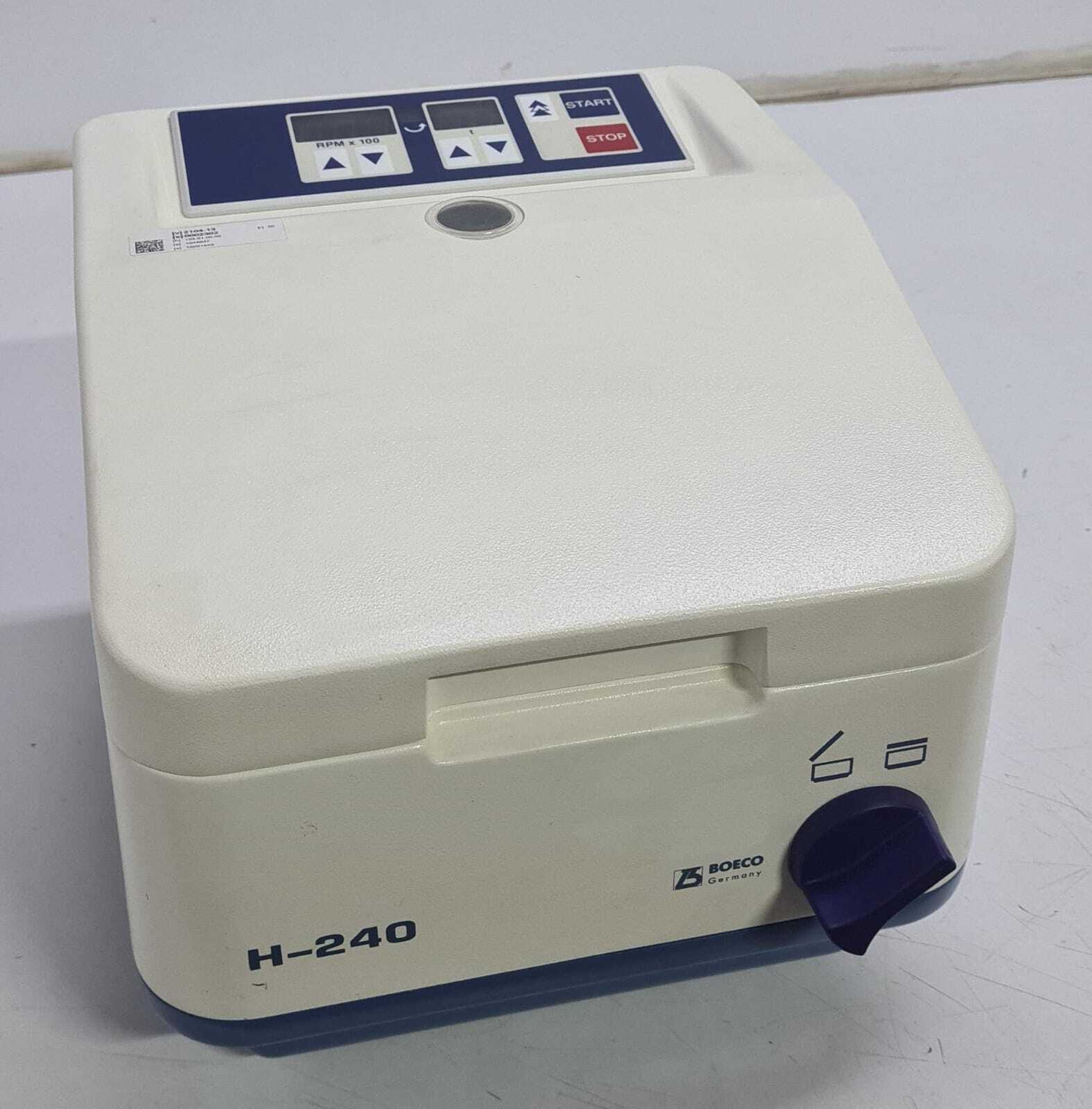 BOECO Hematocrit H-240 Laboratory Centrifuge 2104-13 208-240V 13000 rpm