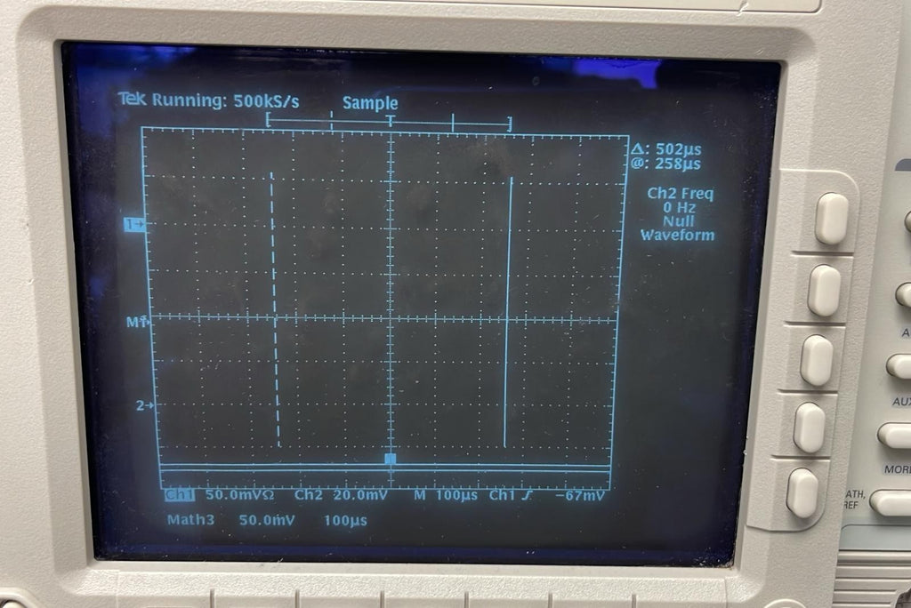 Tektronix TDS 520 Two-Channel Digital Oscilloscope 500MHz 500MS/s