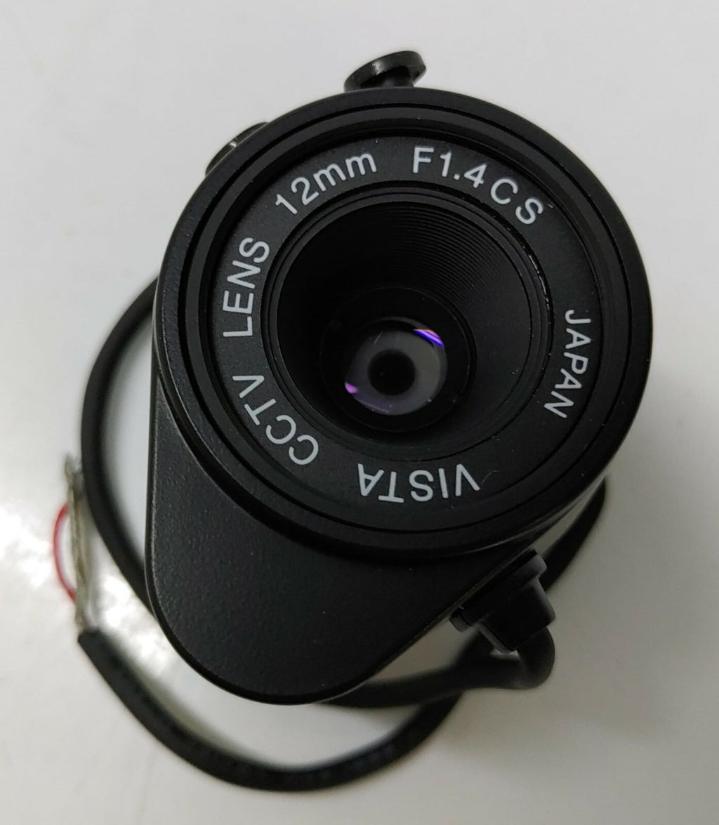 VISTA CCTV LENS 12mm F1.4CS Auto-iris Security Camera Lens VA1214CS