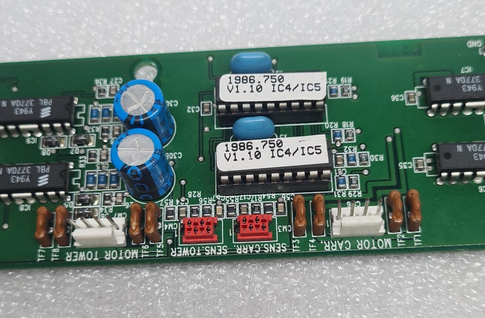 VARIAN CHROMPACK 739416 REV. 2.00 Power Circuit Board 3800GC