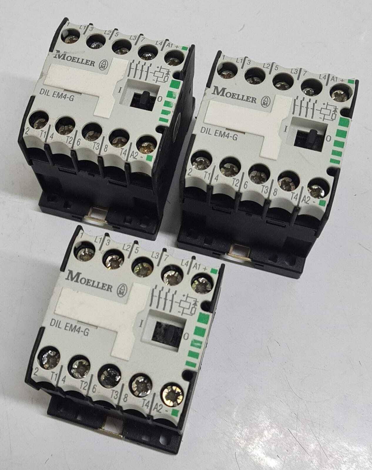 [LOT OF 3] MOELLER DIL EM4-G CONTACTOR 24V