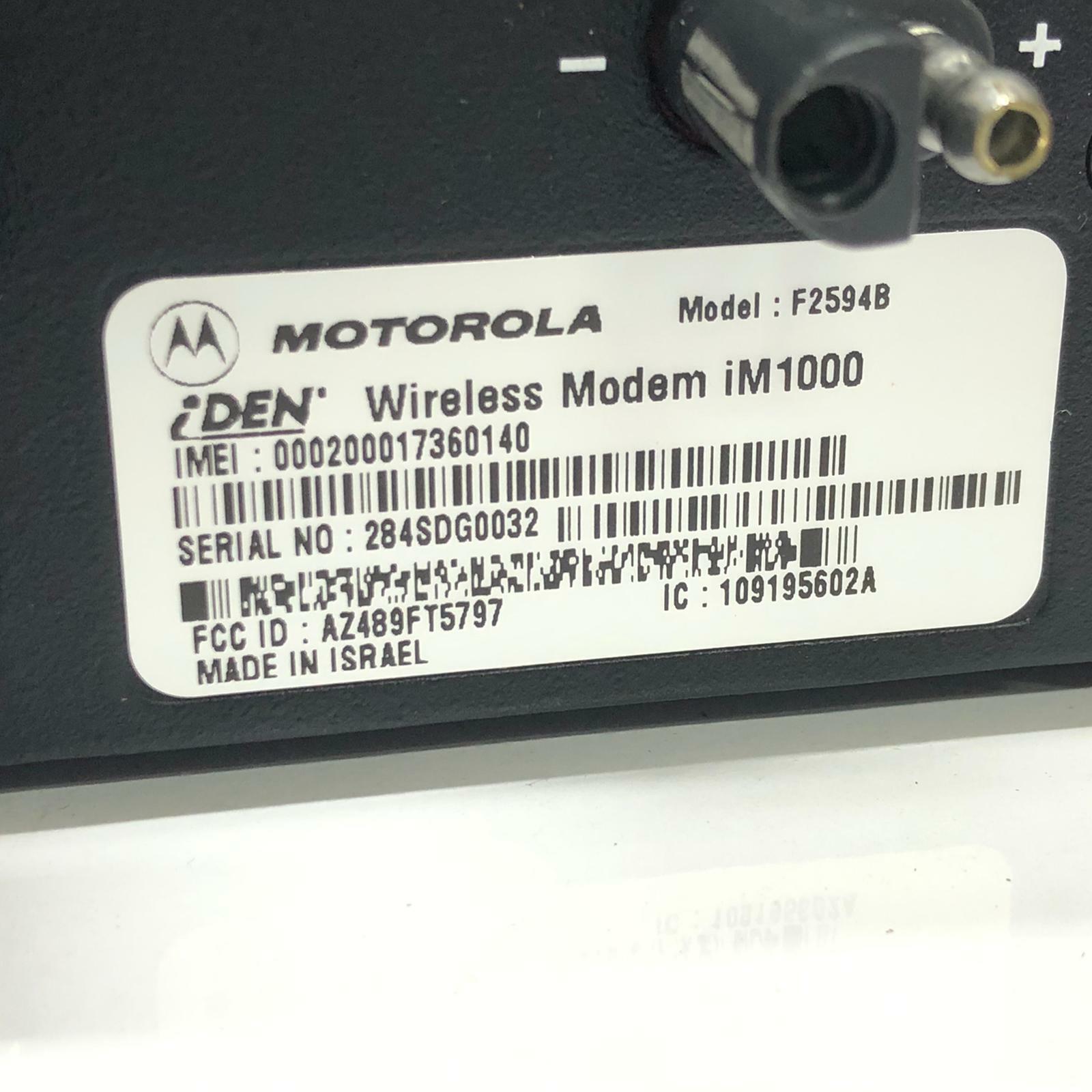 Motorola Wireless Modem iM1000 FB504B 284SDS0606