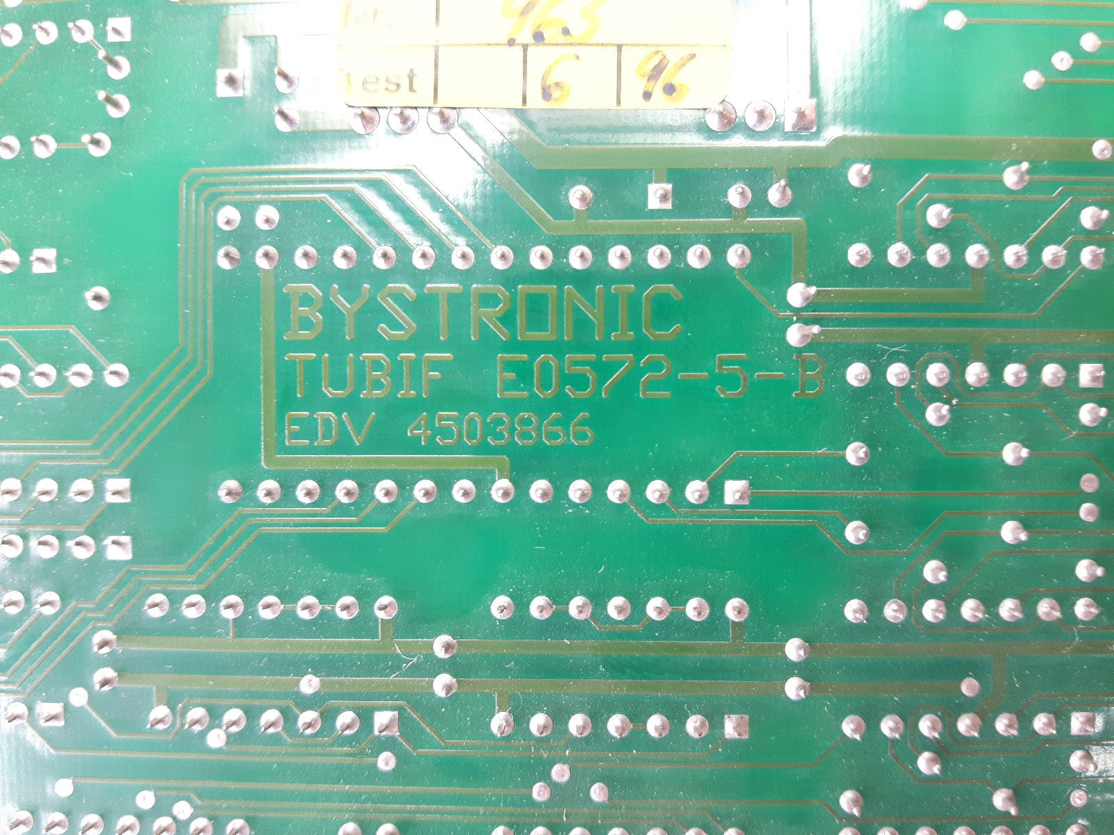 ByStronic TUBIF E0572-5-B Circuit Control PC Board From BL1500DC