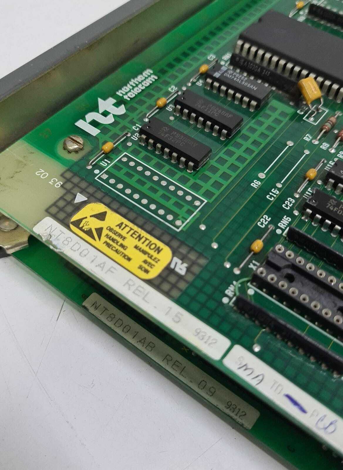 NORTEL / Northern Telecom NT CONT-2 NT8D01AD Rlse 16 Board PCB Controller Card