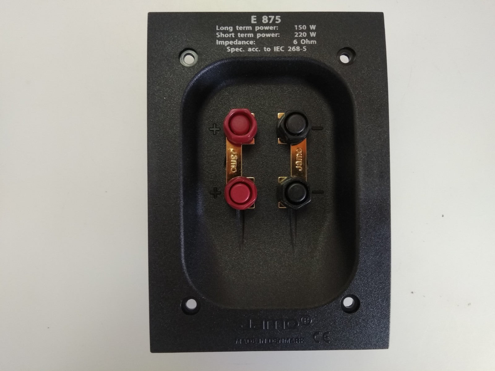 Jamo E 875 Terminal Box 41261 Speaker Parts 27028