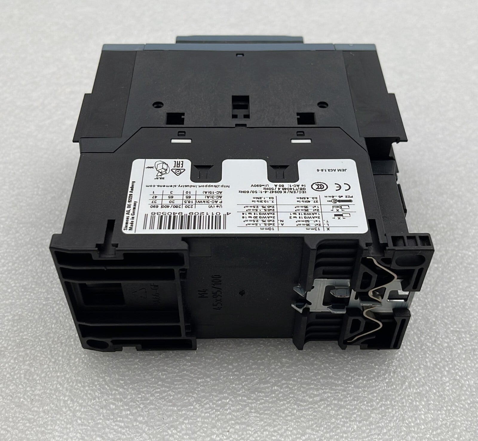 SIEMENS SIRIUS 3RT2037-1AP00 Relay Contactor 230V 50Hz