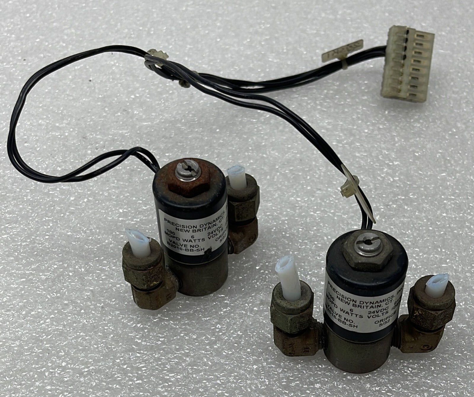 [LOT OF 2] PRECISION DYNAMICS B2016-BB-SH 100MOPD 6WATTS 24VDC