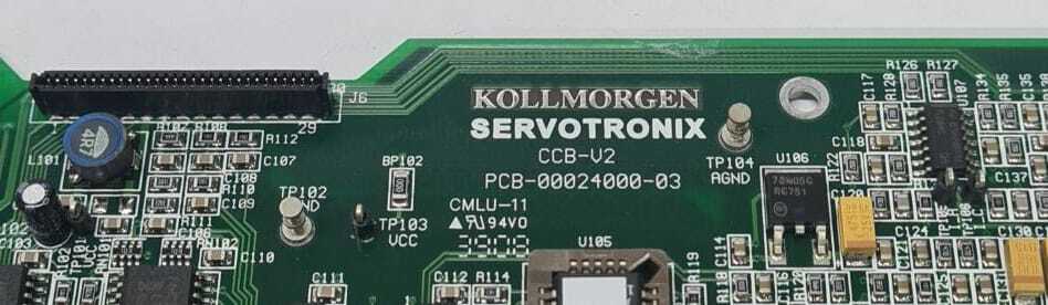 KOLLMORGEN Servotronix CCB-V2 PRD0024000C-30 Rev. C PCB-00024000-03 Board