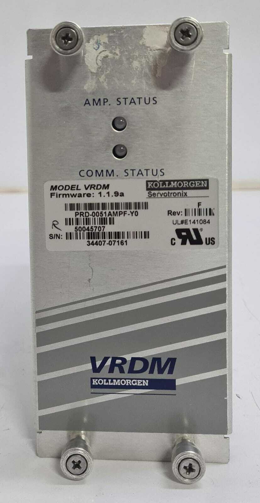 KOLLMORGEN Servotronix VRDM Amplifier PRD-0051AMPF-Y0 50045707 - AS IS