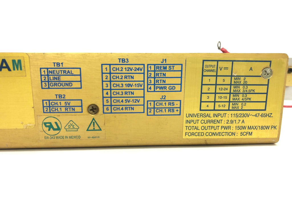 Oryx Power Products ZPS-150A M 115-230 V, 47-65 Hz 150W for Varian