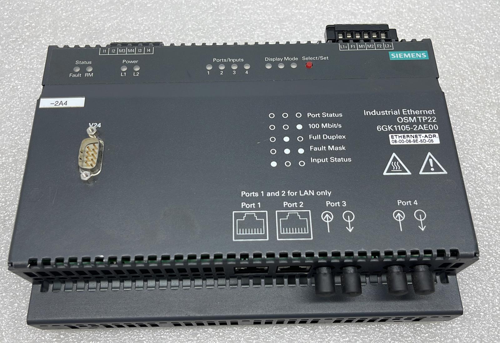 SIEMENS NET Industrial Ethernet OSMTP22 6GL1105-2AE00