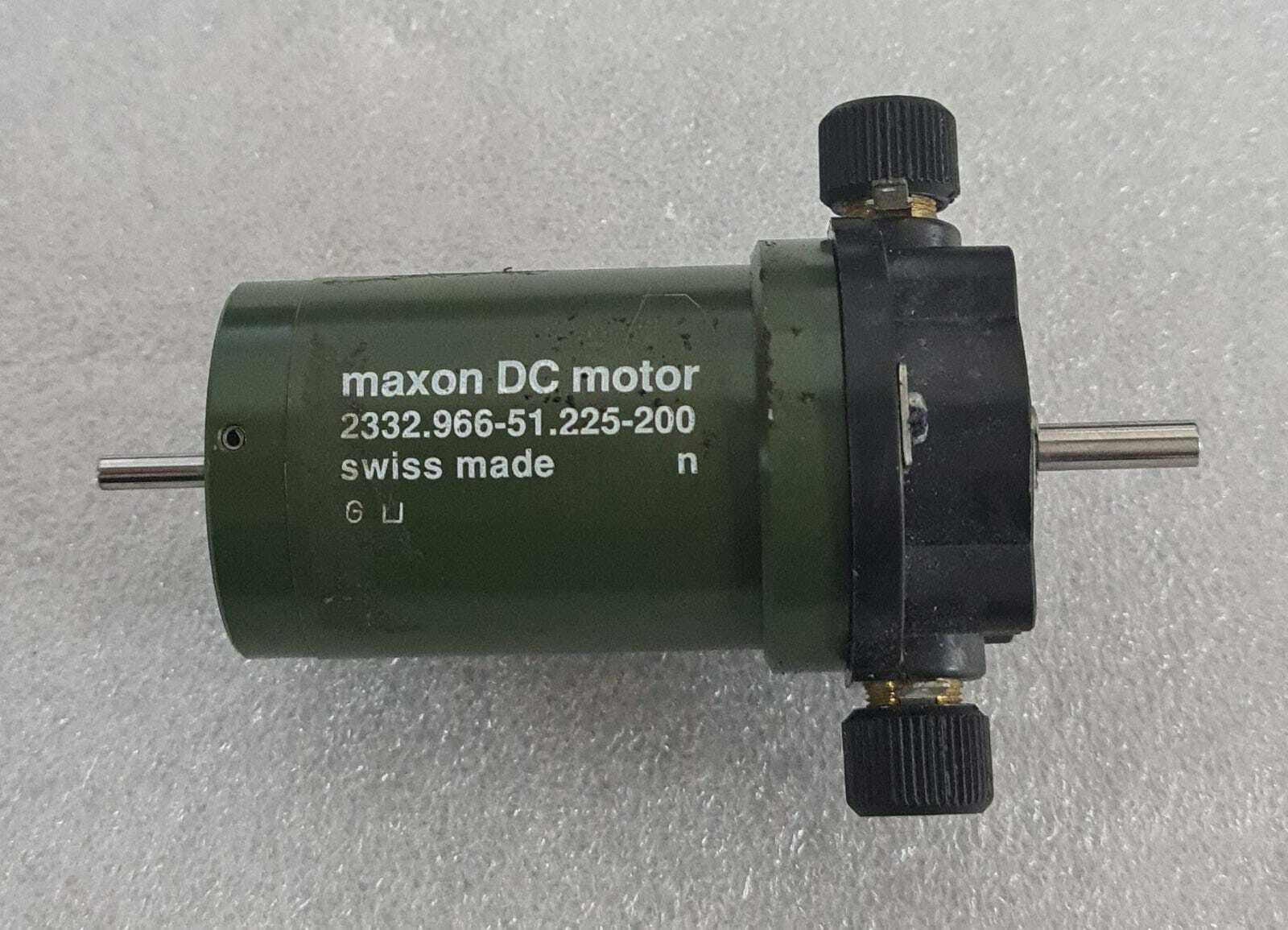 Maxon 2332.966-51.225-200 DC Motor & Encoder Swiss