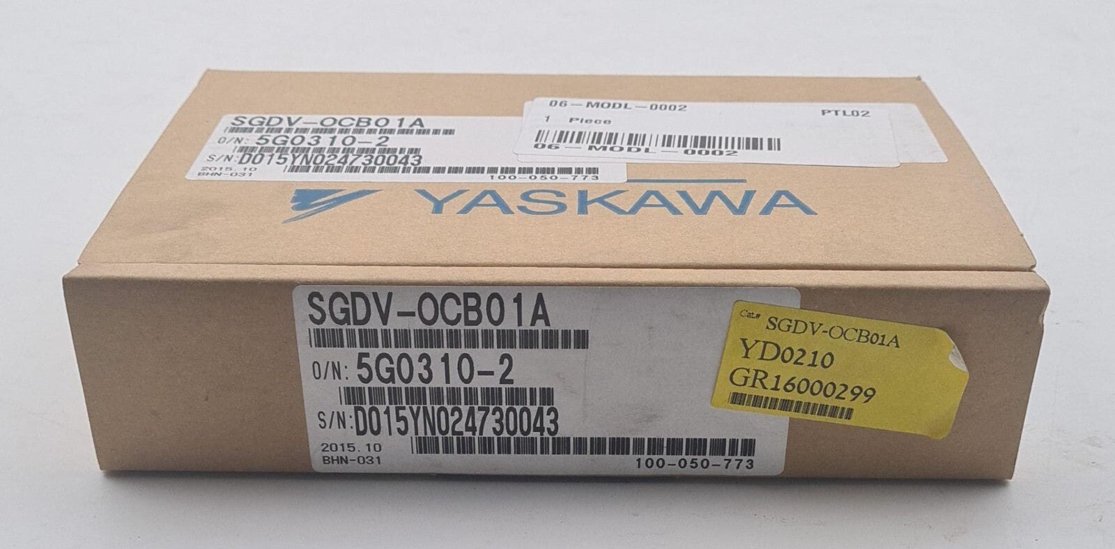 NEW KIT - YASKAWA SGDV-OCB01A Board 400-005-698-BOH PCB