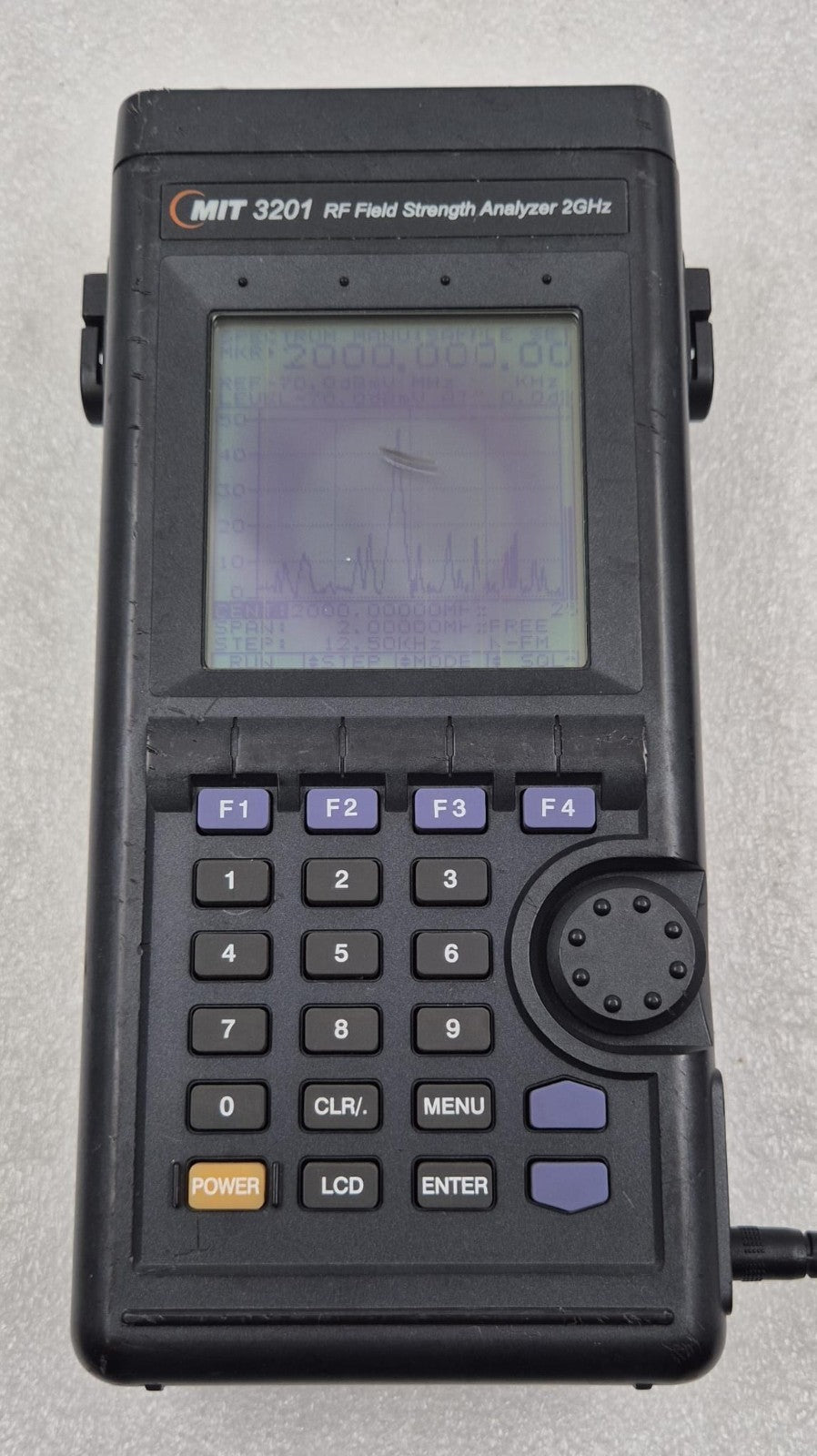 [LOT 3] MIT 3201 RF Field Signal Strength Analyzer 2.9GHz Hand-Held Device AS-IS