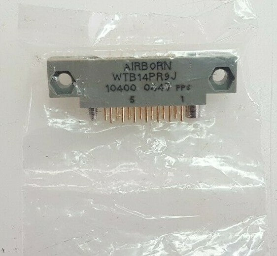 AirBorn Wtb14pr9j Rectangular Mil Spec Connectors 2 Row R Ang Plug Board Mount