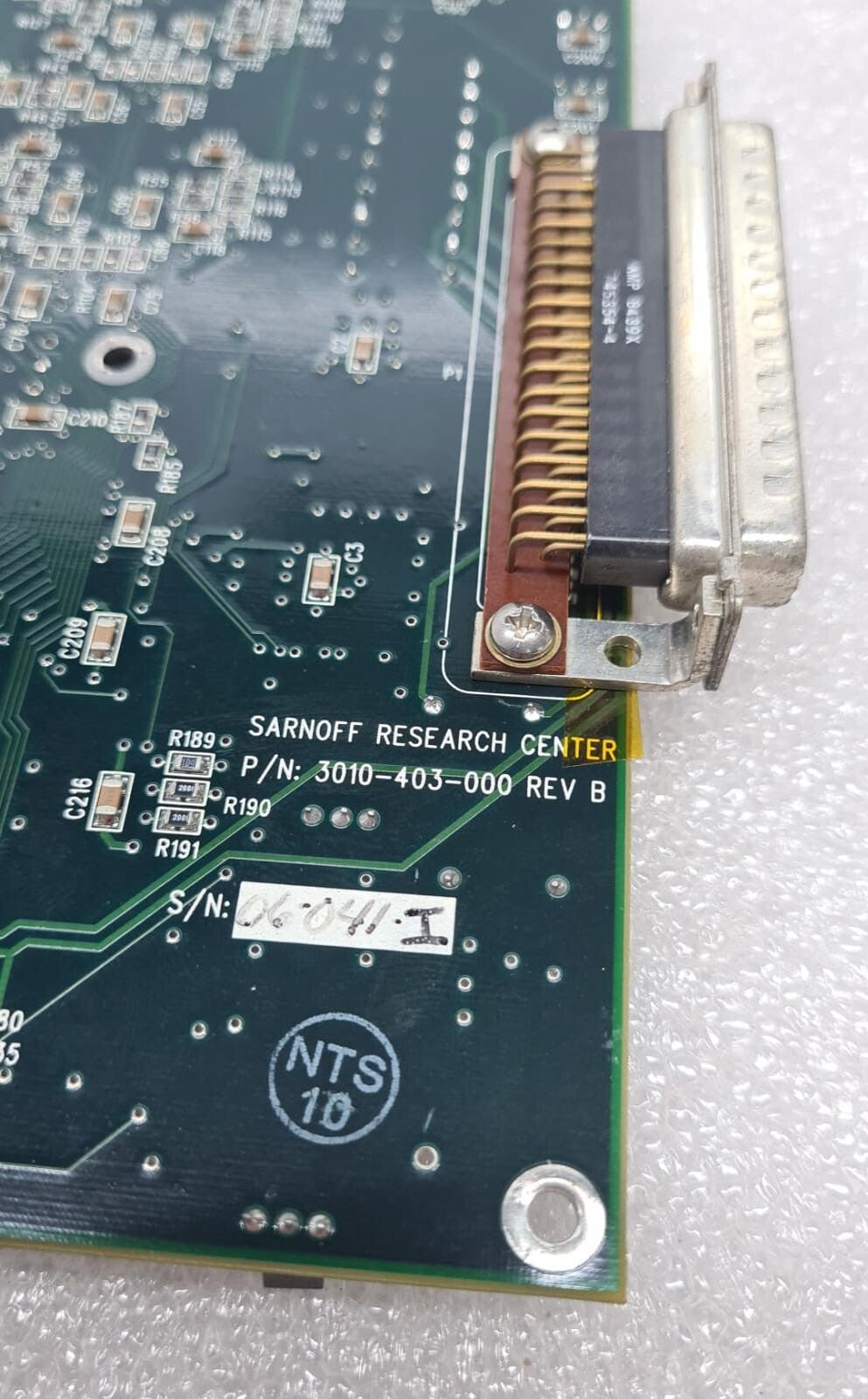 VARIAN 3010-403-000 SARNOFF RESEARCH CENTER DIABLO PROTO 1