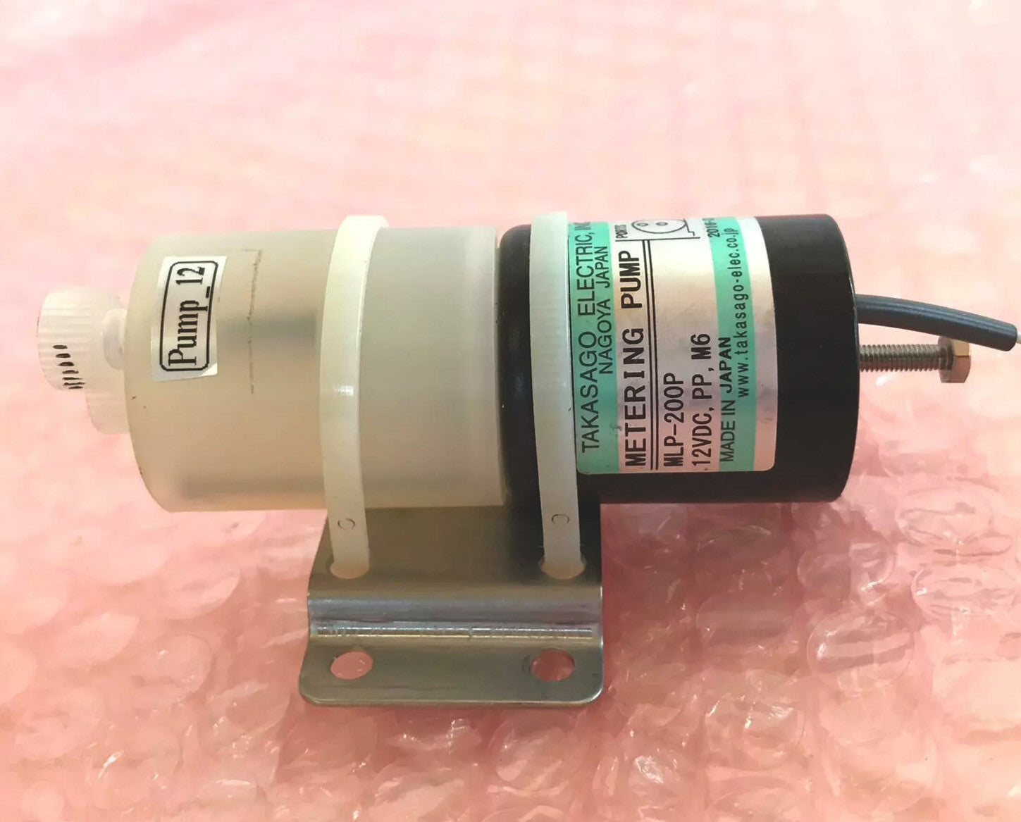 Takasago Metering Pumps MLP Series  MLP-200-P by Fluidic System