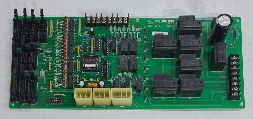 SHIMADZU BK CONT ASSY 501-79879 Board 501-79880A