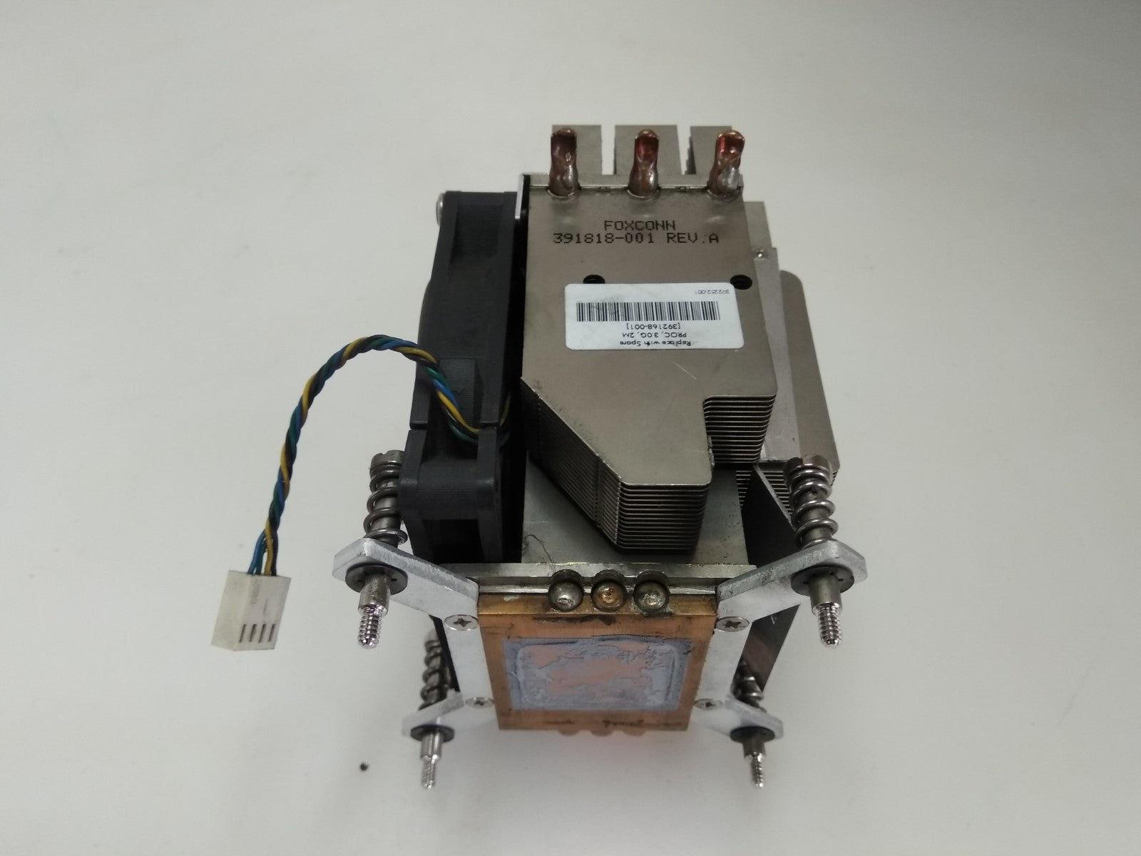 Hp Proliant Ml110 g3 Cpu Fan And Heat Sink 391818 001 392168 001