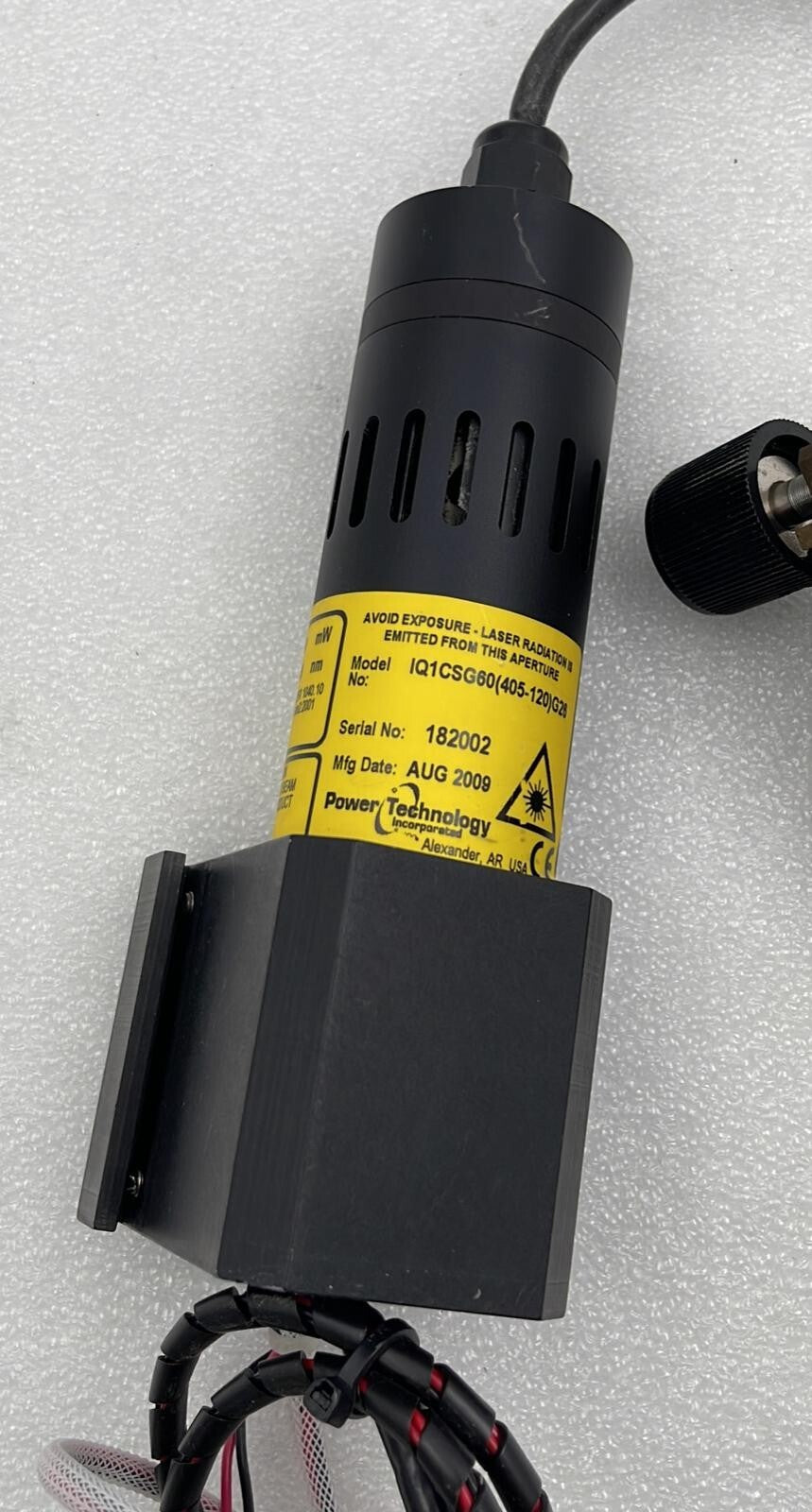 Power Technology IQ1CSG60(405-120)G26 Laser Head 60mW 405nm