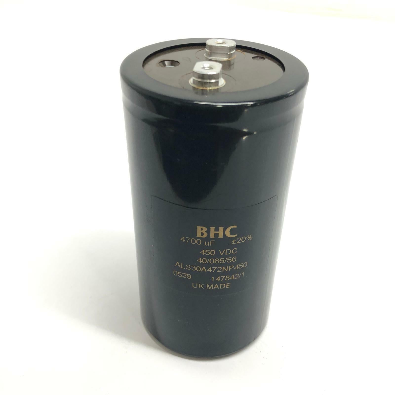 KEMET ALS30A472NP450 4700µF 450V DC screw mount electrolytic capacitor