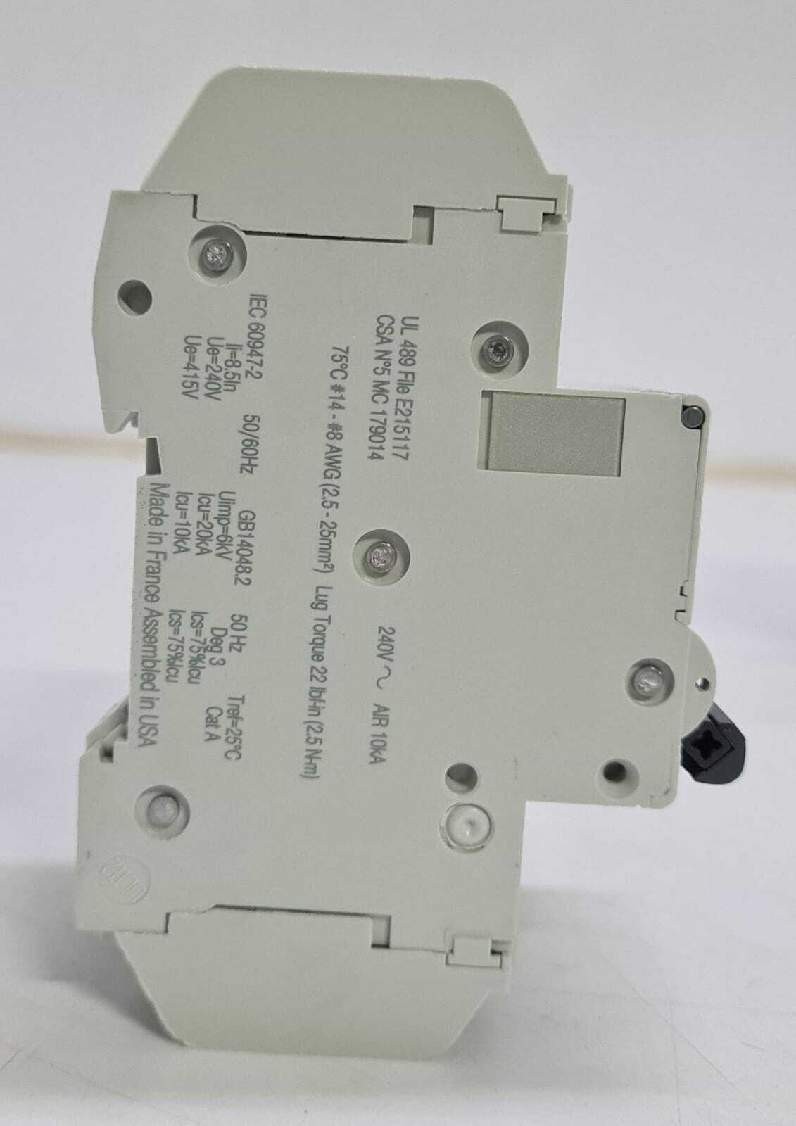 NEW - Schneider Electric Multi 9 C60 3P 25A 60181 Miniature Circuit Breaker