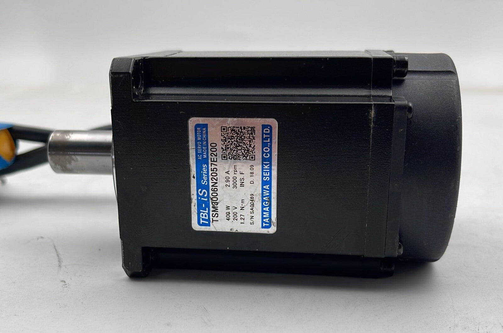 Tamagawa TBL-iS TSM3006N2057E200 AC Servo Motor 200V 2.9A