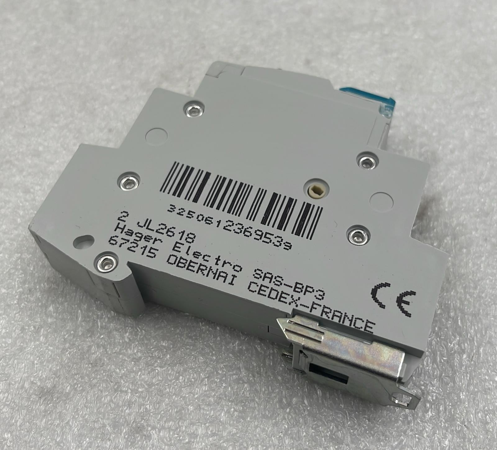 Hager EPN520 miniature circuit breaker rear view
