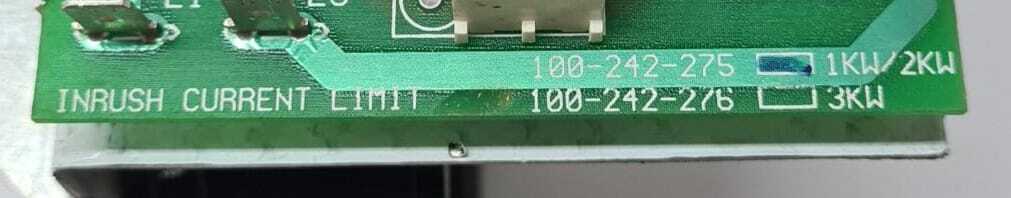 BRANSON 920iw Inrush Current limit 100-242-275 ASSY W/ TAPUZ Fan