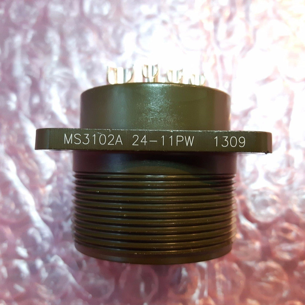 KUKDONG MS3102A 24-11PW Mil Spec 9 Pin Panel Mount Connector