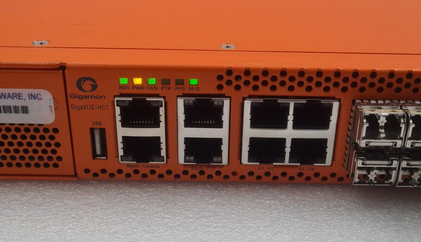 Gigamon GigaVUE-HC1 GVS-HC101 Network Security Device W/ 12* SFP+ INCLUDED!