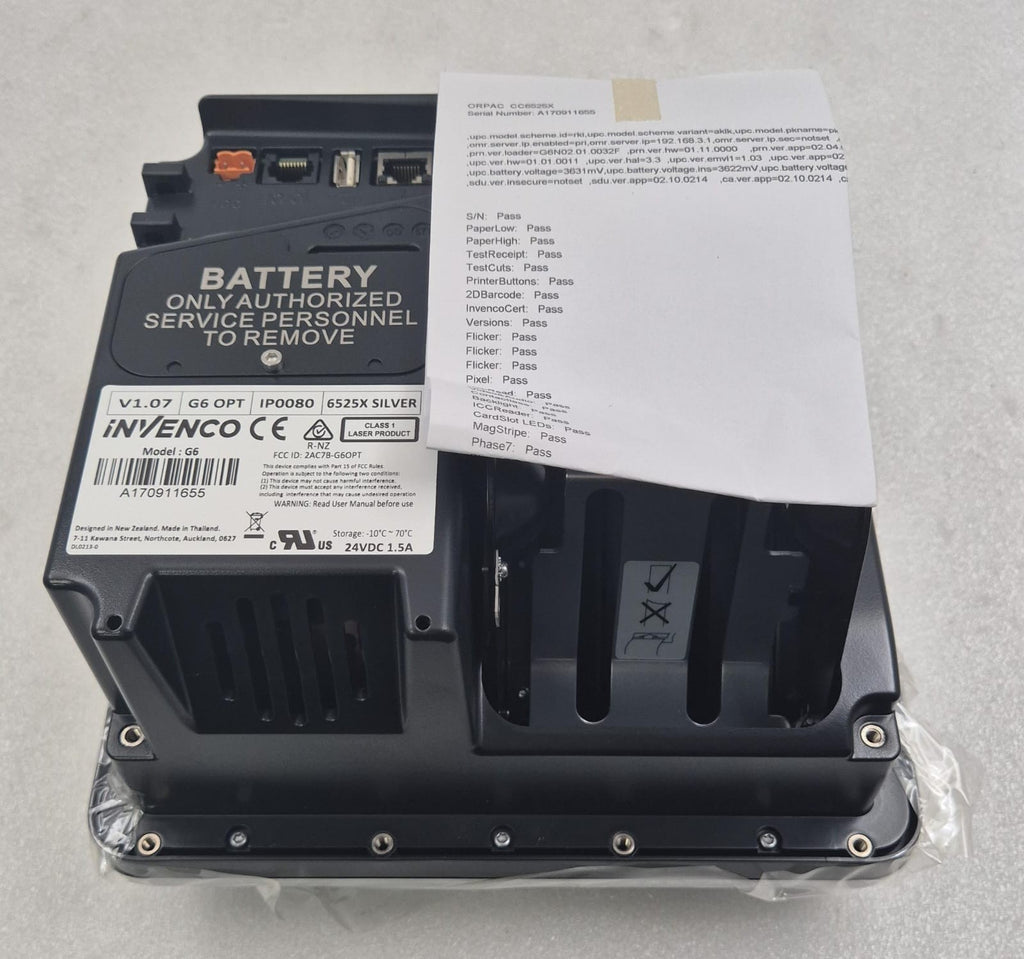 Invenco G6 OPT Self-Service NCR Outdoor Payment Terminal 6525X **NEW SEALED**