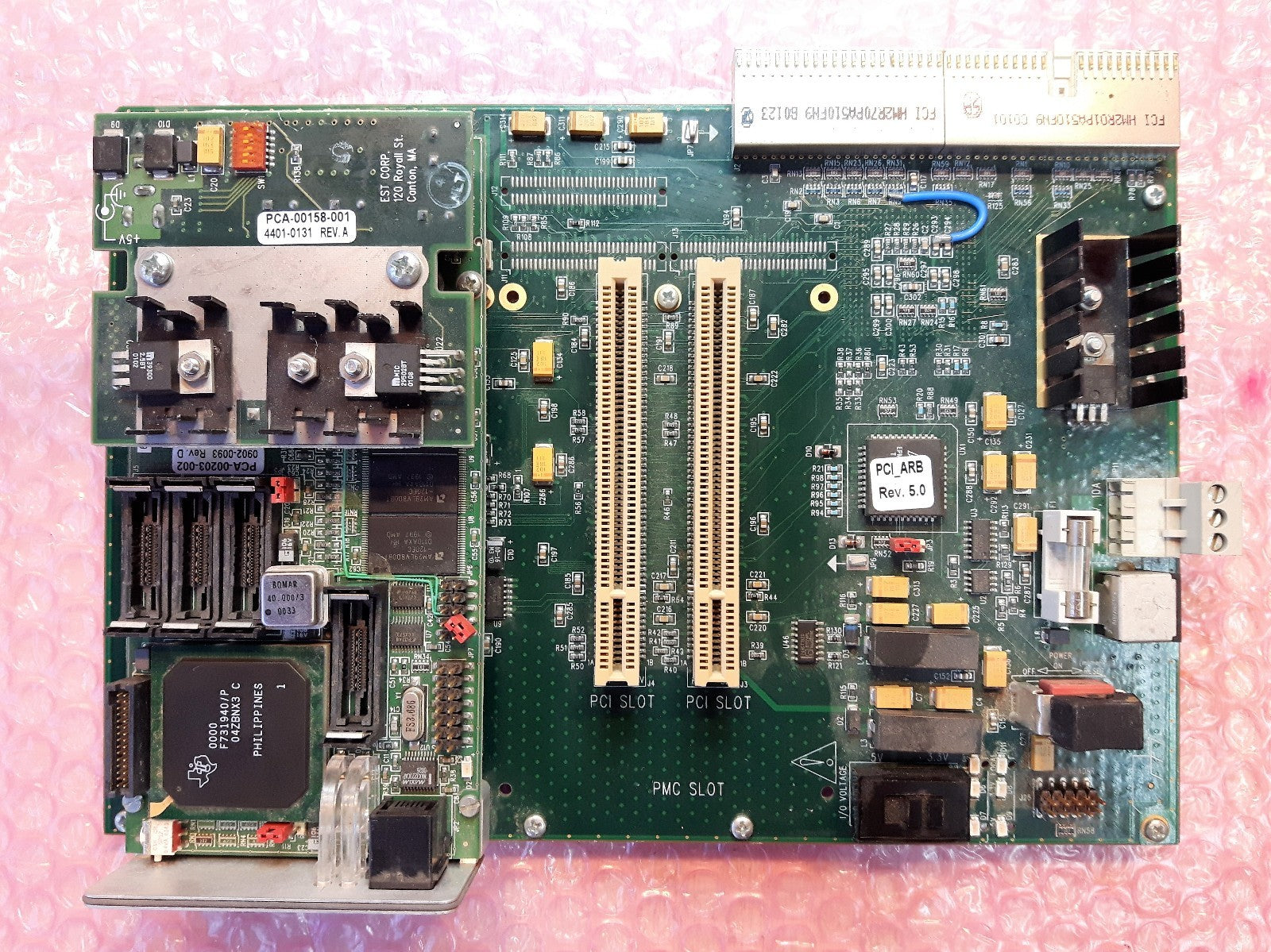 Wind River SYSTEMS PPMC Motherboard PCB-00205-002 3901-0283 PCIMBD-0581 ASSY