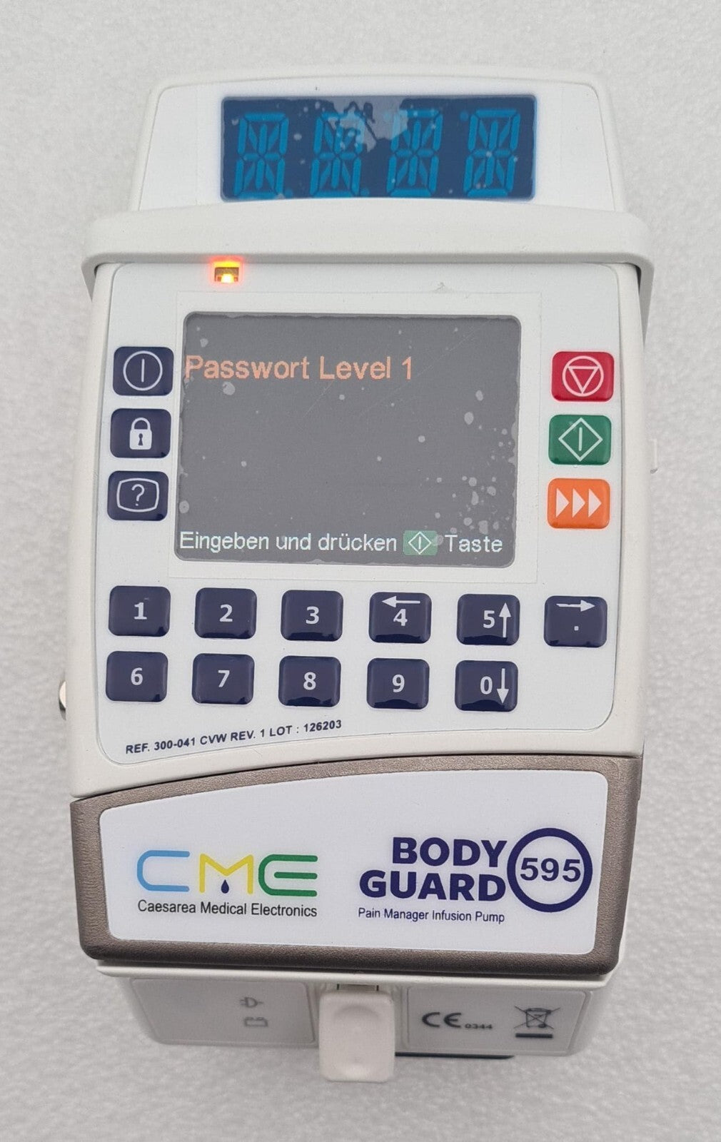 **AS-IS** MedNet CME Caesarea BodyGuard 595 999-803de Infusion PUMP CHARGER KIT