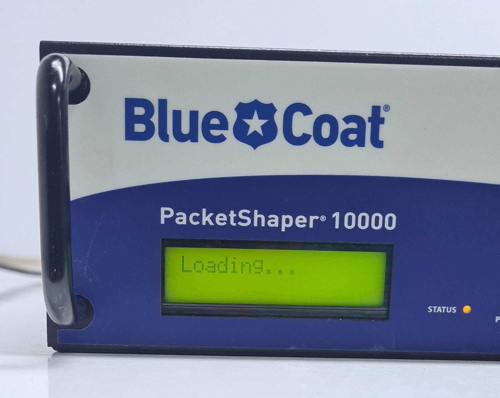 Blue Coat PacketShaper 10000 PS10000 Version 8.7.2 - FOR PARTS