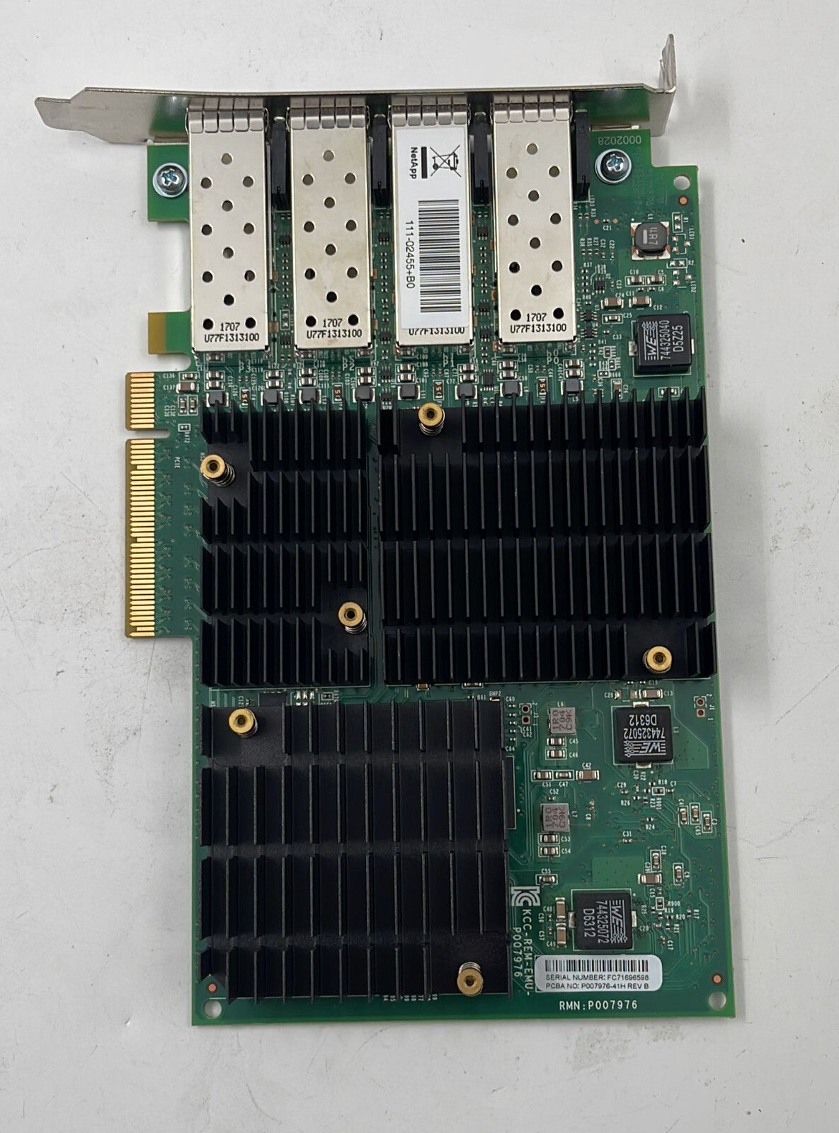 PCI EXPRESS P007976-41H 4-Port KCC-REM-EMU-P007976