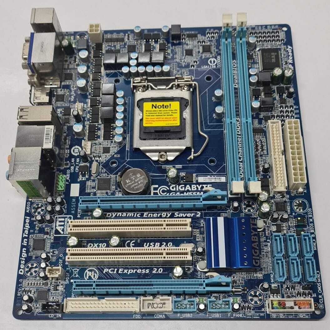 Gigabyte Technology GA- H55M- S2H LGA 1156 Motherboard DVI-D HDMI DDR3
